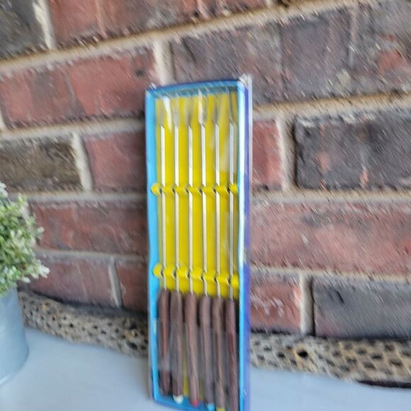 Vintage Fondue Forks Set - Picture 8 of 9